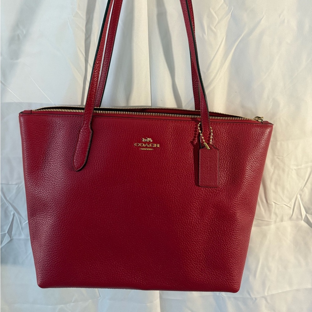 Coach purse red